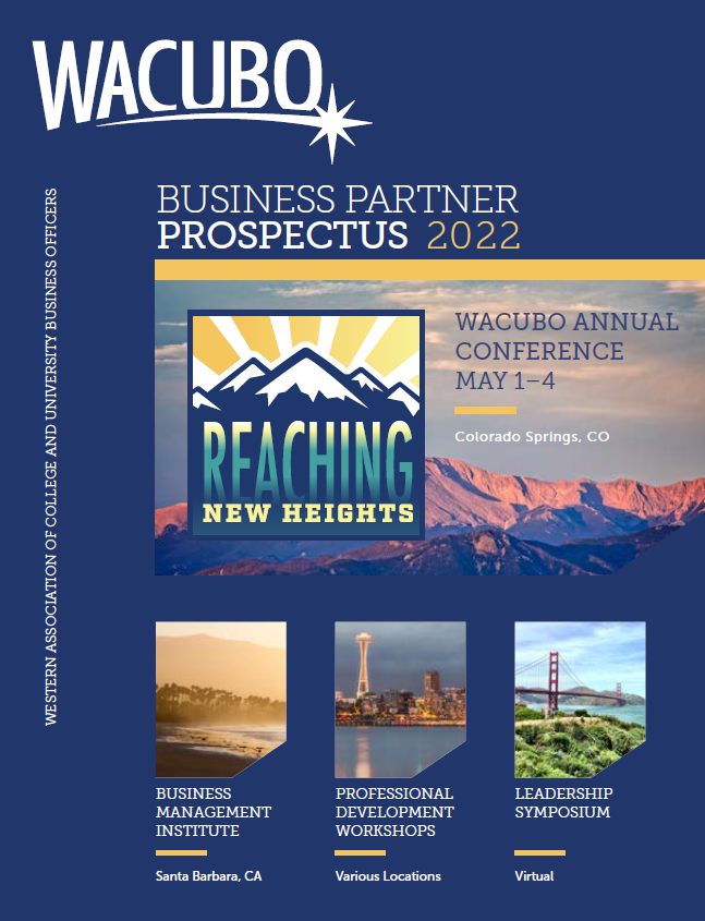 WACUBO Business Partner Prospectus Cover